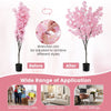 COSTWAY 190cm Tall Artificial Cherry Blossom Tree Faux Floral Plant 1170 Flowers