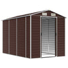 Gecheer Storage Shed Metal Garden Tool Shed Tool Storage House Bike Shed A7B4