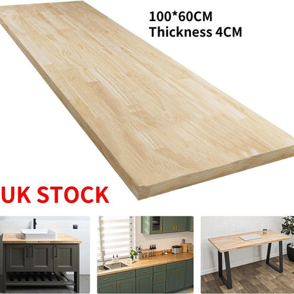 100*60*4CM Oak Wooden Board Unpainted Furniture Board for Table Shelf Footstep