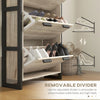 Narrow Shoe Cabinet 3 Drawers 18 Pairs Slim Shoe Storage Cupboard 3 Flip Doors