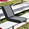 Folding Bleacher Chair with Carrying Handle for Sports Events