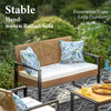 Outdoor Rattan Furniture Patio Furniture Set Wicker Outdoor Conversation Set