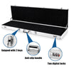 Portable Long Lockable Gun Case Large Hard Rifle Case Shotgun Storage Lock Box