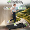 Running Machine Treadmill Pad Walking Exercise Home Office with Remote Fitness