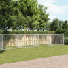 Dog Cage with Doors Grey 10x2x1.5 m Galvanised Steel D3V4