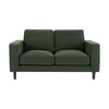 Dusk Soho Dark Olive Matte Velvet 2 Seater Sofa RRP £809