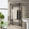 Electric Towel Rail Radiator Heated Bars Bathroom Towel Underwear Warmer Rack