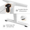 Stand-up Ergonomic Computer Workstation Electric Standing Desk Grey