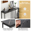 Hallway Console Table 120cm Modern Narrow Entryway Table Sofa Table