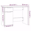 Computer Desk Study Table Writing Shelves Home Office Wooden Workstation Laptop