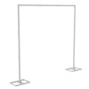 Adjustable 1m 2m 3m Wedding Arch Frame Backdrop Rectangular Stand Party Door Dec