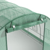 3X2M 4X3M 6X3M Polytunnel Walk-in Garden Plants Greenhouse Tent Zip Door Windows