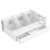 Single Bed with Drawers, Bookcase and Underbed Storage Kids Multifunctional Bed