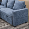 Convertible Sofa Bed 3-in-1 Pull out Sofabed Living Guest Room Sleeper Settee