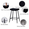 2X4X Breakfast Bar Stool Home Kitchen Pub Bar Stools With Footrest High Chair