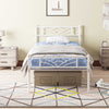 Simple Budget metal bed Single bed Frame w/Mattresses Option Bedroom Furniture