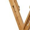 Portable Camping Bamboo Wooden Table Breakfast Writing Laptop Table Adjustable