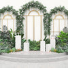 3/5pcs Metal Plinth Cylinder Dessert Cake Stand Display Table Tray Wedding Decor