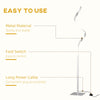 Modern Spiral Floor Lamp Dimmable Standing Lamp for Living Room Bedroom Office