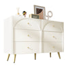 Cabinet Chest of Drawers with 6 Drawers for Living Room Bedroom Home Storage