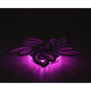 Modern Chandelier LED Lamp White Frame Ceiling Light With RGB Backlight Eaamxyyv