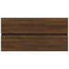 ARKEM Sink Cabinet Brown Oak 90x38.5x45 Engineered Wood,Vanity Unit with B3O0