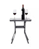 3 Pieces Bistro Garden Furniture Rocking Chairs & Table Set Indoor Outdoor