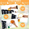 Giant 4 in a Row Game Jumbo Connect 4 Garden Games w/42 Rings Basketball Hoop