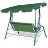 Garden Patio Metal Swing Chair 3 Seater Hammock Bench Swinging Cushioned Seat