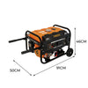 Portable Petrol Generator 7HP 3300W 12L Tank 4 Stroke Quiet Electric Key Start