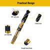 Cobalt Blacksmith Drills 14mm-25mm HSS Reduced Shank Drill Bits 8PCS