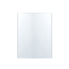 Self Adhesive Wall Mounted Bathroom Mirror Plain Rectangle Frameless Bevelled