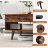 Lift Top Coffee Table Pull up Coffee Table with Storage-Coffee
