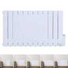 Electric Wall Mounted Oil Filled Radiator Home Space Heater Thermostatic Timer