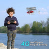 RC Helicopter 2.4G with LED Light | One-Key Takeoff Indoor Remote Toy Gift