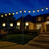 10/15/20/30M Garden Mains Powered Outdoor Light String LED Bulbs Festoon Party