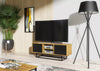 Living Room Set Loft Retro Industrial TV Unit Stand Vintage Oak Cabinet Cupboard