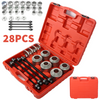 Press and Pull Sleeve Kit Universal Bushing Bearing Seal Driver Removal Tool Set