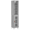 Highboard, Sideboard for Living Room Office, Cupboard with Door and L7R0