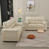 Italians 2/3 Seater Sofa Couch Settee Padded Arm Seat Furniture, Beige