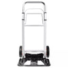80KG Heavy Duty Folding Hand Sack Trolley Truck Transport Barrow Cart 2 Wheels