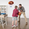 Wall Mounted Basketball Hoop & Backboard Set Indoor Outdoor Basketball Backboard