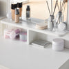 Dressing Table with LED Lights Vanity Makeup Table with 4 Storage Drawer Stool