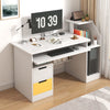PC Computer Table Desk Workstation Home Office or Bedroom Gaming with Doors UK