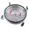 15'' Pressure Washer 1/4''Quick Release Rotary Surface Patio Cleaner Attachment
