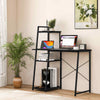 Study Writing Desk 100cm Home Office Computer Desk w/storage-Black