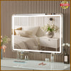 Wall mounted Hollywood Mirror Vanity Make Up Dressing Table Mirror with USB port