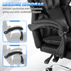 Executive Racing Gaming Chair Faux Leather Computer Desk Chair Swivel Adjustable