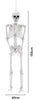 Large Poseable Skeleton Props for Halloween and Event Party Decoration 45-3-8