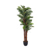 Large Artificial Fern Green Plant Realistic Fake Palm Tree Potted Home 200cm